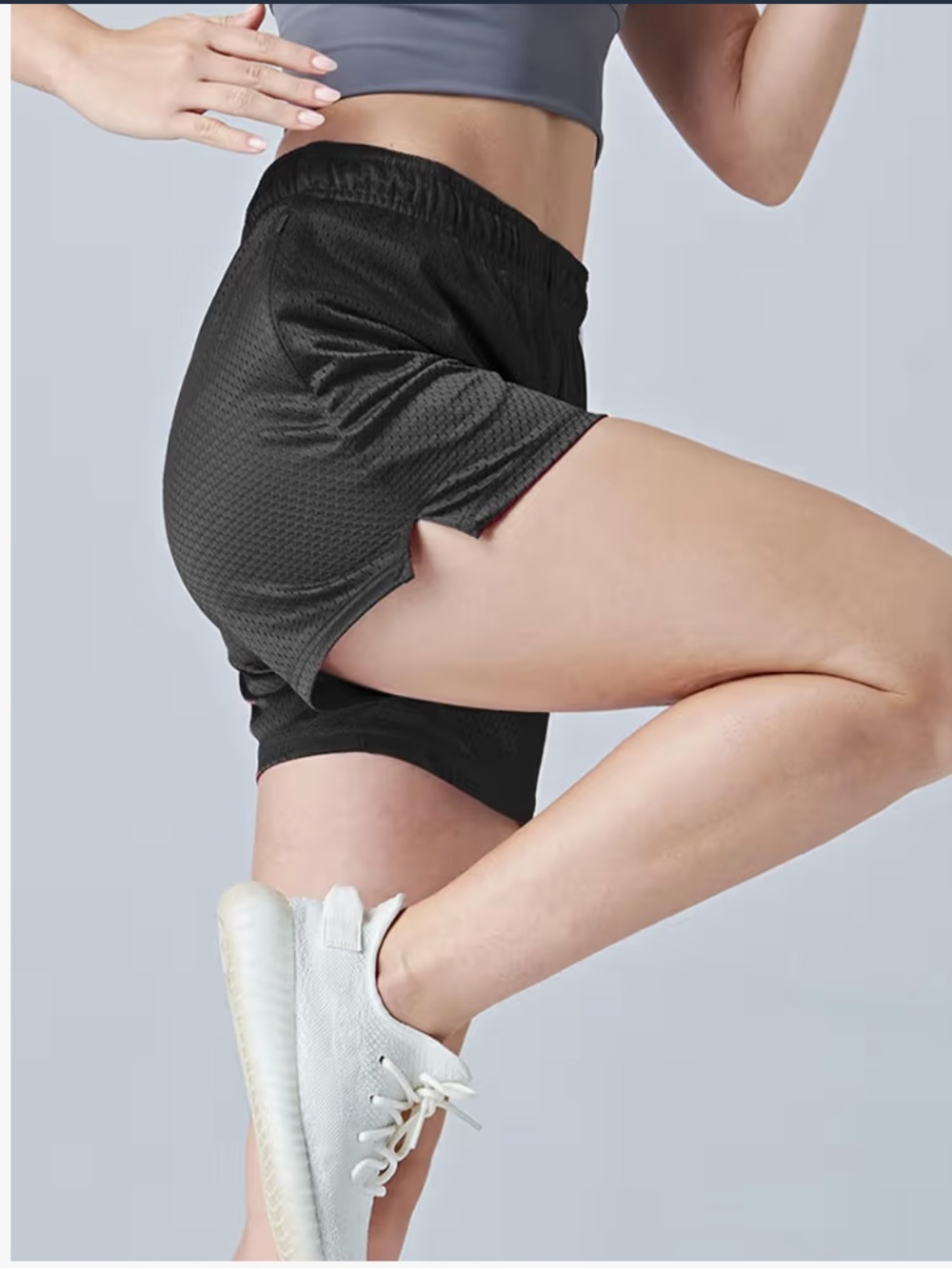 Women's Mesh Athletic Shorts Bundle (5 pairs)